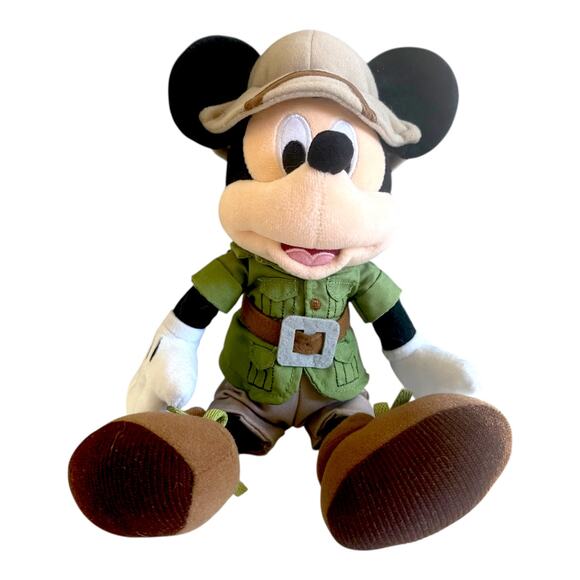 Disney Parks Safari Mickey Mouse Plush – 12 Inch Explorer Edition - Picture 1 of 13
